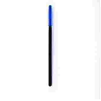 Щеточка для ресниц Vivienne черная ручка 10 шт (Синяя)