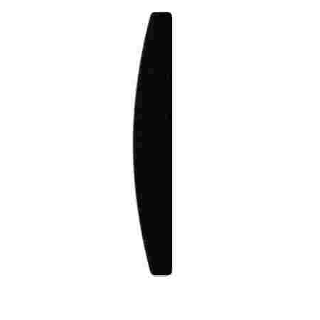 Пилка черная Wonderfile Полумесяц 130х15 на деревянной основе 50 шт (100/180 grit)