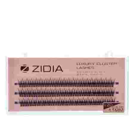 Ресницы ZIDIA Cluster 3 ленты 12D (01*C 11 мм)
