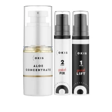 Набір  для ламінування брів та вій OKIS (брови) (QUICK LAMI SYSTEM 1 Quick Lift 10 ml, 2 Quick Fix 10 ml, Aloe Concentrate 15 ml)