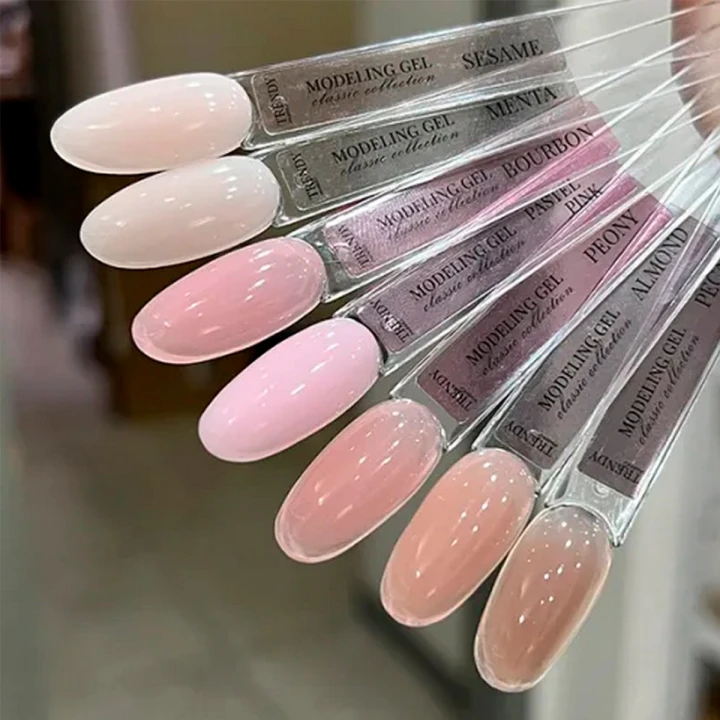 Гель для нарощування нігтів TrendyNails HFTF  15 мл (Classic color Almond)