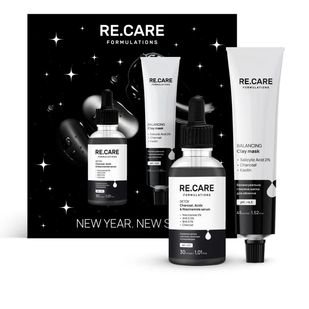 Набір новорічний для догляду за обличчям Re Care (New Year. New Skin)
