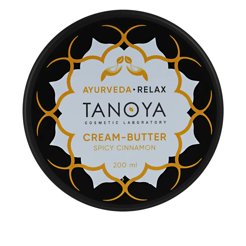 Крем-баттер для тела TANOYA (Аюрведа релакс Пряная корица 200 мл)