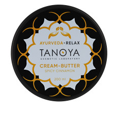 Крем-баттер для тіла TANOYA (Аюрведа релакс Пряна кориця 200 мл)