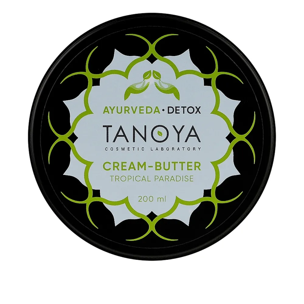 Крем-баттер для тіла TANOYA (Аюрведа детокс тропічний рай 200 мл)