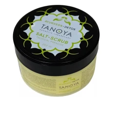Скраб соляний для тіла TANOYA (Аюрведа детокс тропічний рай 200 мл)