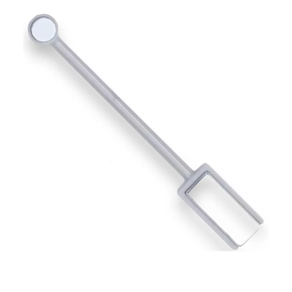 Магніт для гель-лаку Mileo (Сiрий подвійне котяче око прямокутний)