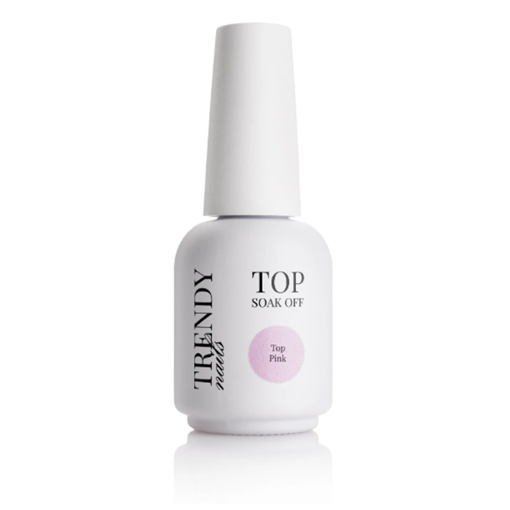 Топ для гель-лака TrendyNails HFTF 15 мл (Pink)
