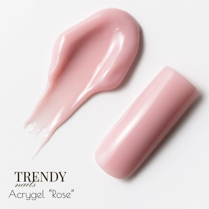 Гель Acrygel TrendyNails HFTF  30 г (Rose)