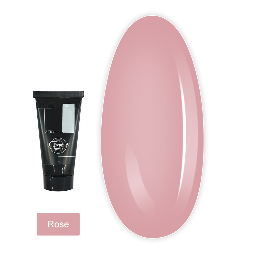 Гель Acrygel TrendyNails HFTF  30 г (Rose)