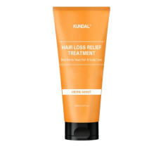 Кондиціонер для волосся пивний Kundal Beer Yeast Hair Loss Relief (Treatment Herb Mint 200 мл)