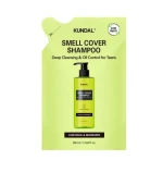 Рефил шампуня для подростков Kundal All Day Smell Cover (Lime Basil & Mandarin 380 мл)
