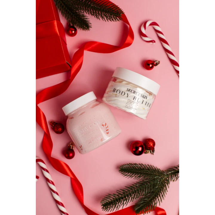 Скраб мусс для тела Secret Skin (CANDY CANE 400 мл)