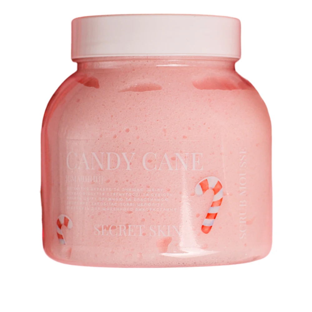 Скраб мусс для тела Secret Skin (CANDY CANE 400 мл)