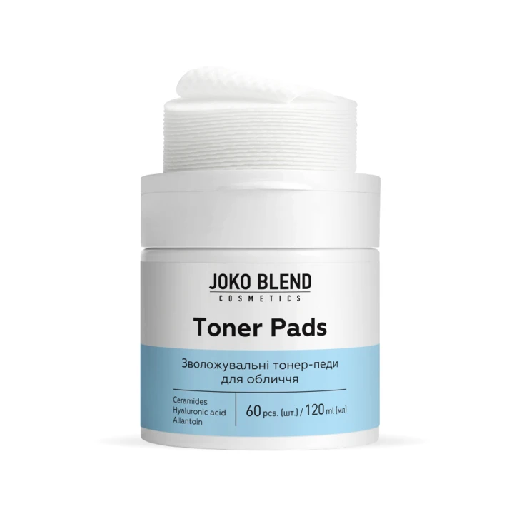 Тонер-педы для лица увлажняющие Joko Blend (с керамидами и гиалуроновой кислотой 60 шт)