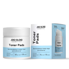 Тонер-педи для обличчя зволожувальні Joko Blend (з керамідами та гіалуроновою кислотою 60 шт)