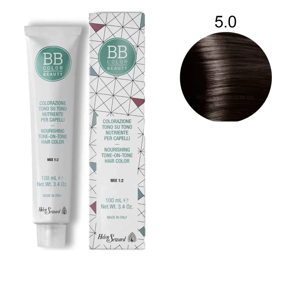 Фарба для волосся без аміаку HELEN SEWARD (Beauty BB COLOR 5-0 100 мл)