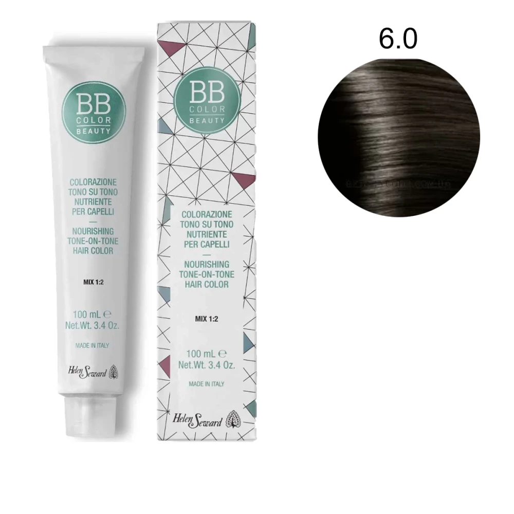 Фарба для волосся без аміаку HELEN SEWARD (Beauty BB COLOR 6-0 100 мл)