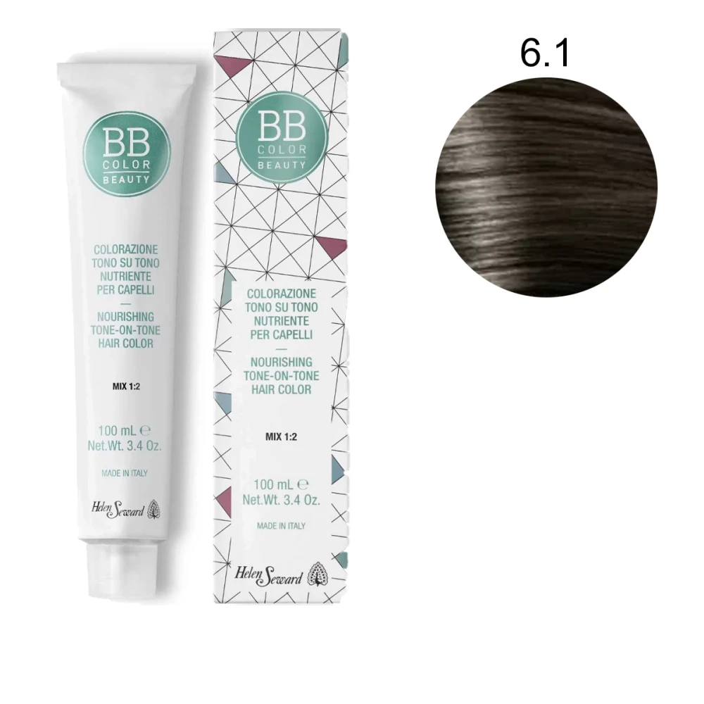 Фарба для волосся без аміаку HELEN SEWARD (Beauty BB COLOR 6-1 100 мл)