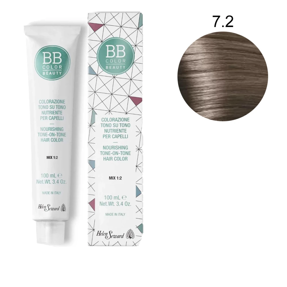 Фарба для волосся без аміаку HELEN SEWARD (Beauty BB COLOR 7-2 100 мл)