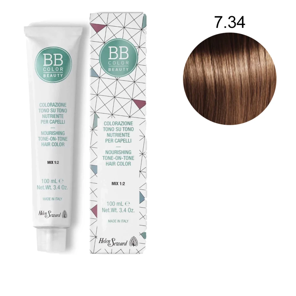 Краска для волос без аммиака HELEN SEWARD (Beauty BB COLOR 7-34 100 мл)