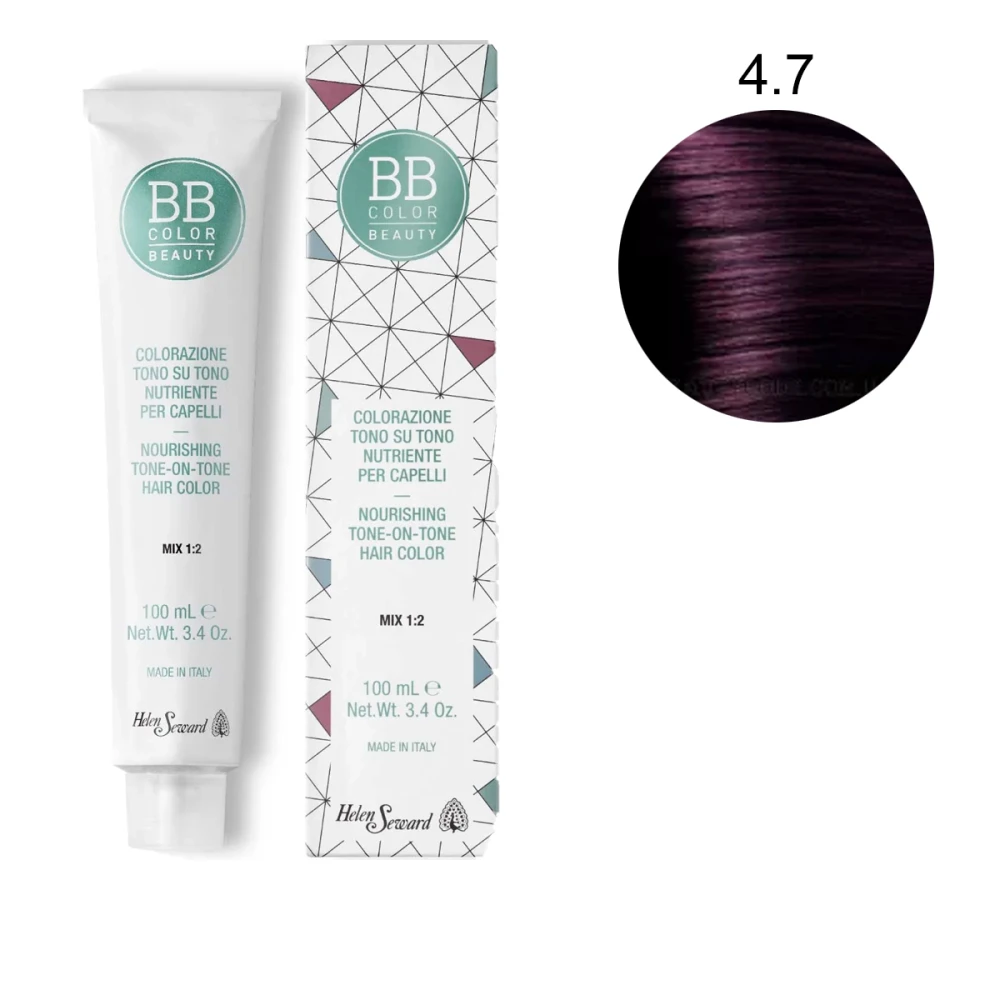 Фарба для волосся без аміаку HELEN SEWARD (Beauty BB COLOR 4-7 100 мл)
