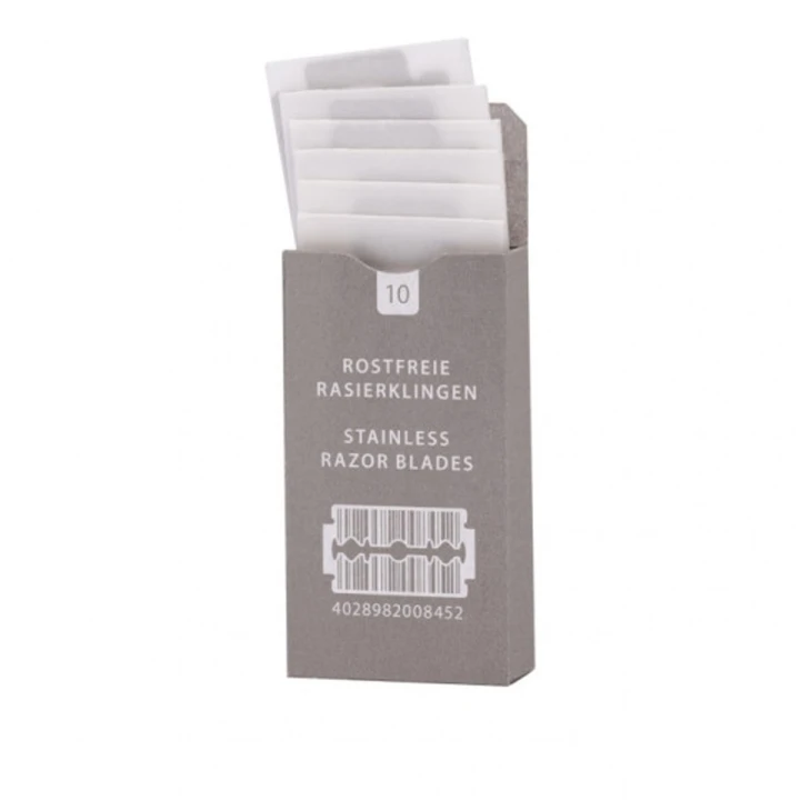 Леза двосторонні для безпечних бритв Muhle (10 шт.)