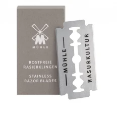 Лезвия двусторонние для безопасных бритв Muhle (10 шт.)