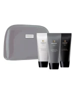 Набор подарочный HADAT (Hydro Hair Growth set Root strengthening shampoo+nutrient conditioner+spa hair treatment 70+70+70 с косметичкой)