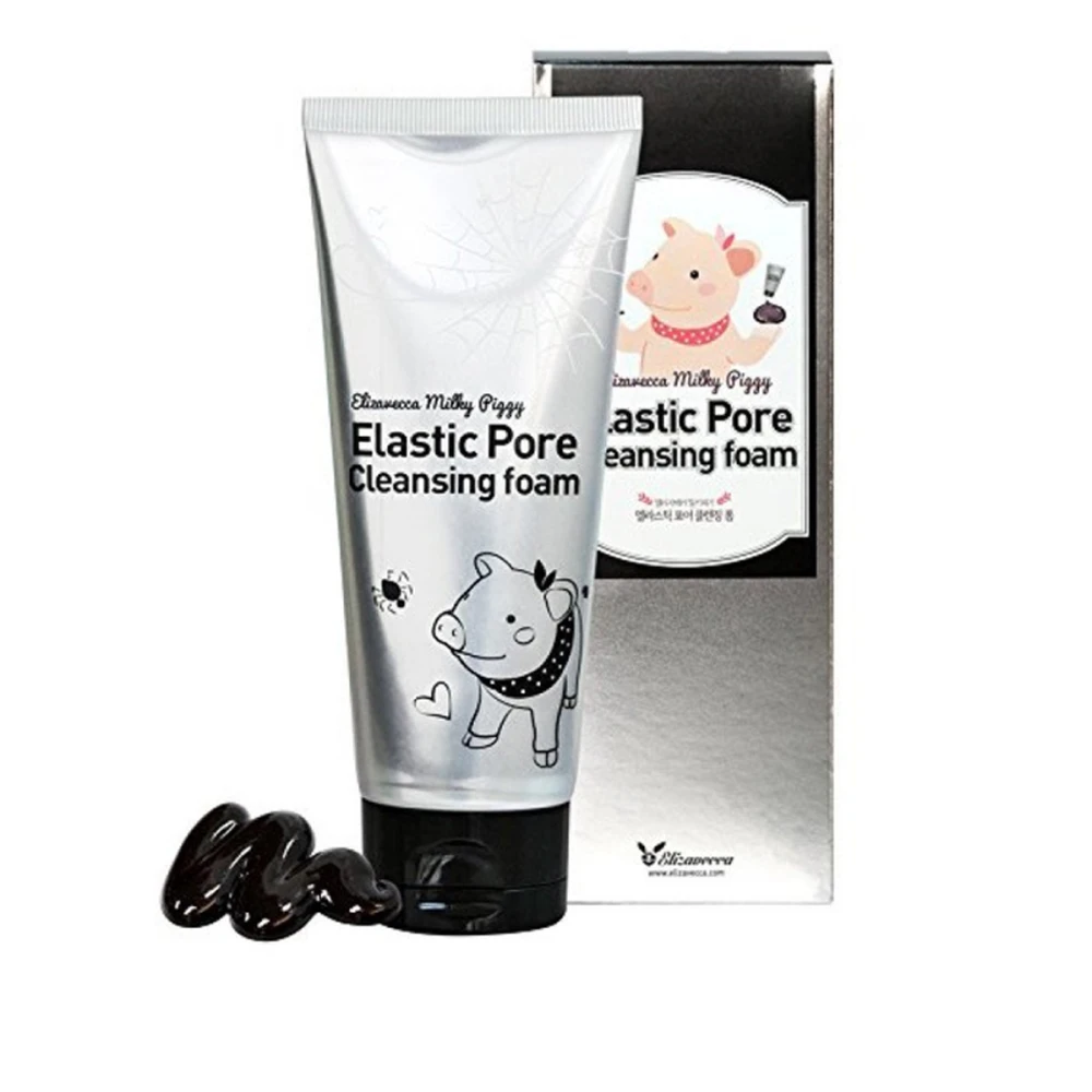 Пенка для умывания Elizavecca (Milky Piggy Elastic Pore Cleansing Foam Черная 120 мл)