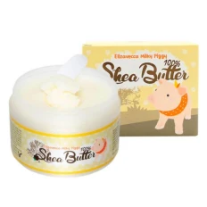 Крем-бальзам для обличчя з маслом Ши Elizavecca (Milky Piggy Shea Butter 100% 88 мл)