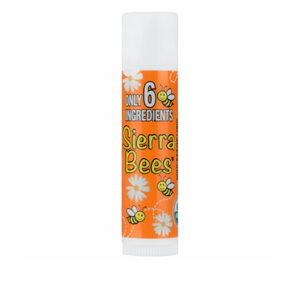 Бальзам для губ органический Sierra Bees (Мандарин и ромашка 4.25 г)