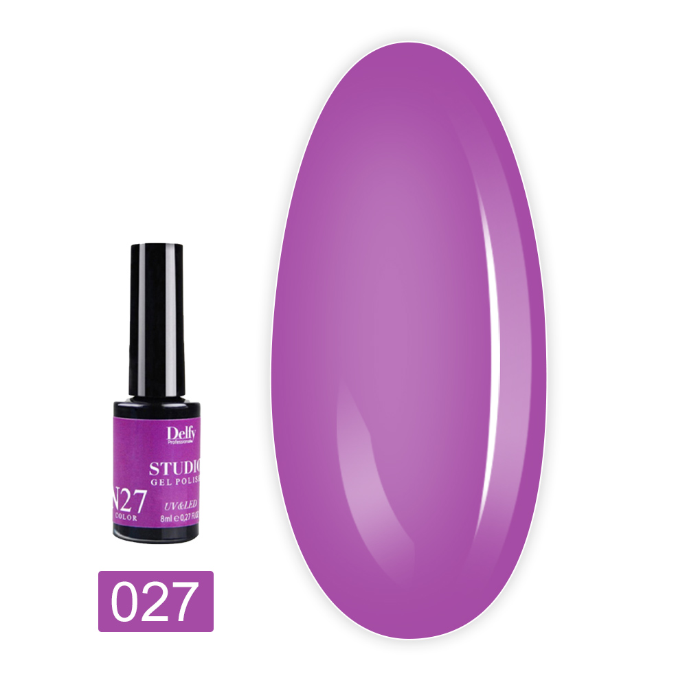 Гель-лак Delfy Студио для ногтей 8 мл (N27)