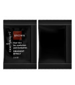 Краска-тинт для бровей и ресниц Ekkobeauty (Gradient effect Brown саше)
