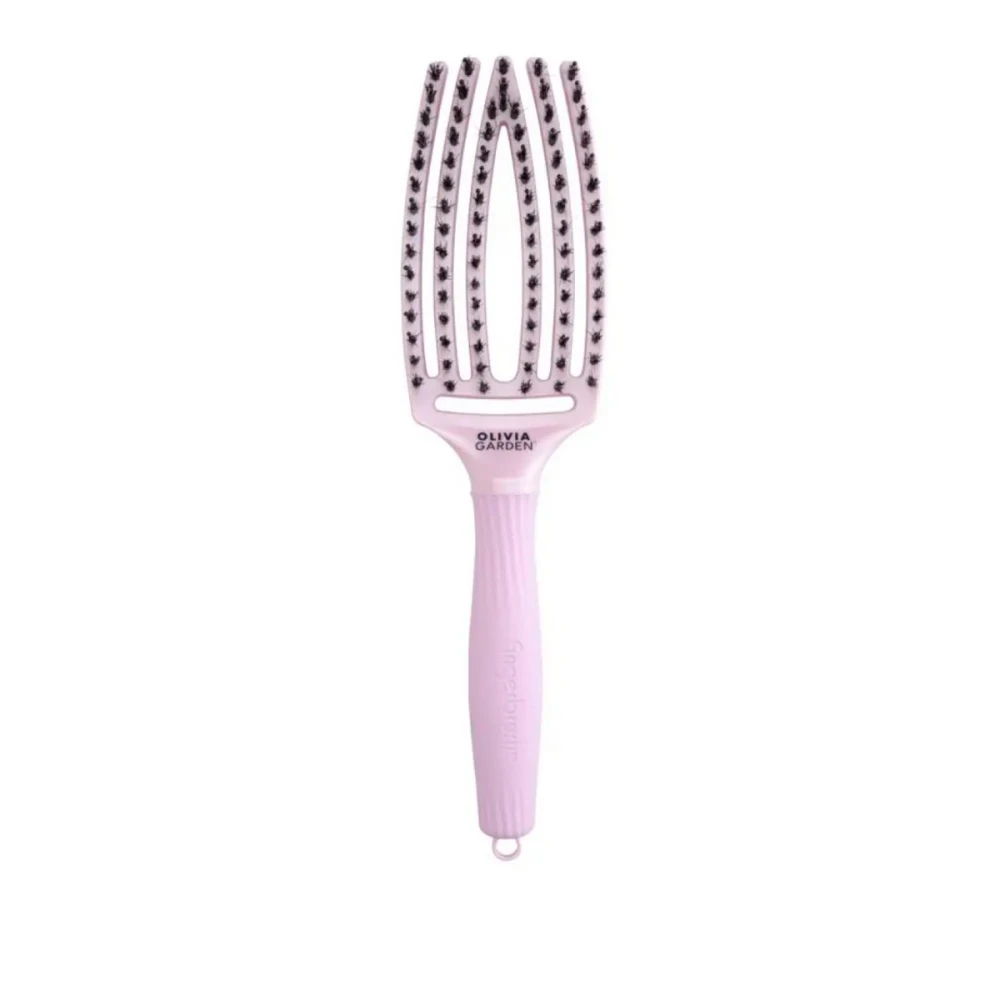 Щетка для волос Olivia Garden (FINGERBRUSH Iconic Ethereal Lavender Boar&Nylon)