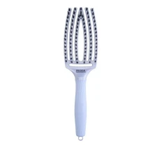 Щетка для волос Olivia Garden (FINGERBRUSH Iconic Polar Blue Boar&Nylon)