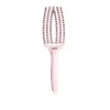 Щітка для волосся Olivia Garden (FINGER BRUSH COMBO Pastel pink medium)