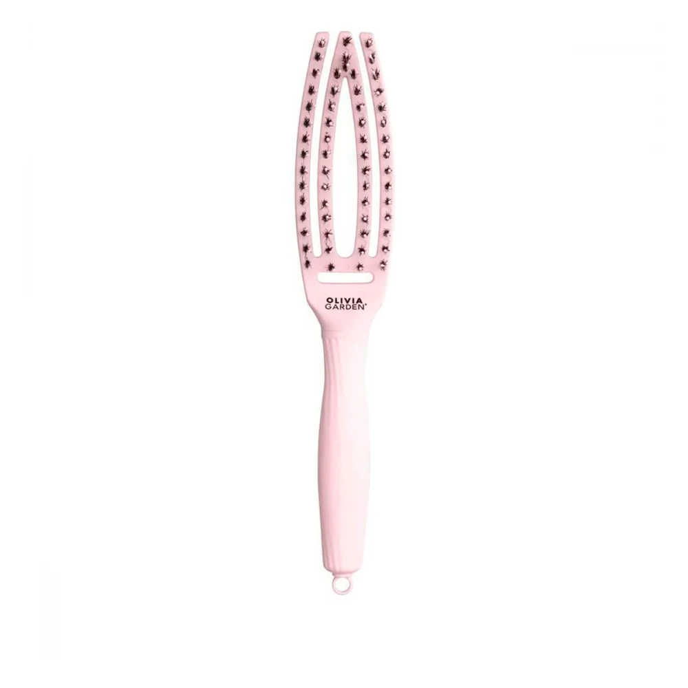 Щетка для волос Olivia Garden (FINGER BRUSH COMBO Pastel pink small)