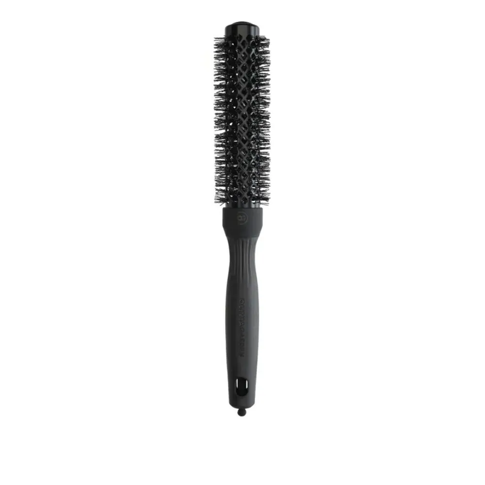 Брашинг для волос Olivia Garden (Expert Blowout Shine Wavy Bristles Black Label d25)