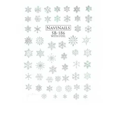 Слайдер Navinails UltraFoil (sb 186 Срiбло)