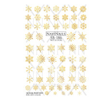 Слайдер Navinails UltraFoil (sb 186 Золото)