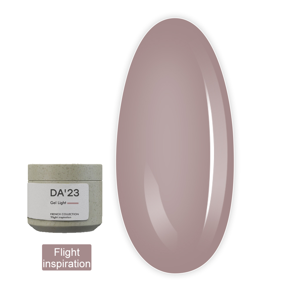 Гель Light DA_23 French collection, 30 мл (Flight inspiration)