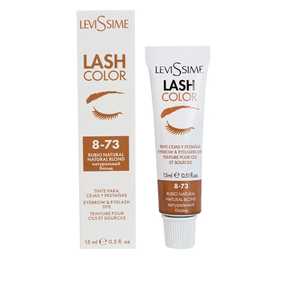 Краска для ресниц и бровей Levissime 15 мл (8-73 Натуральный блонд)