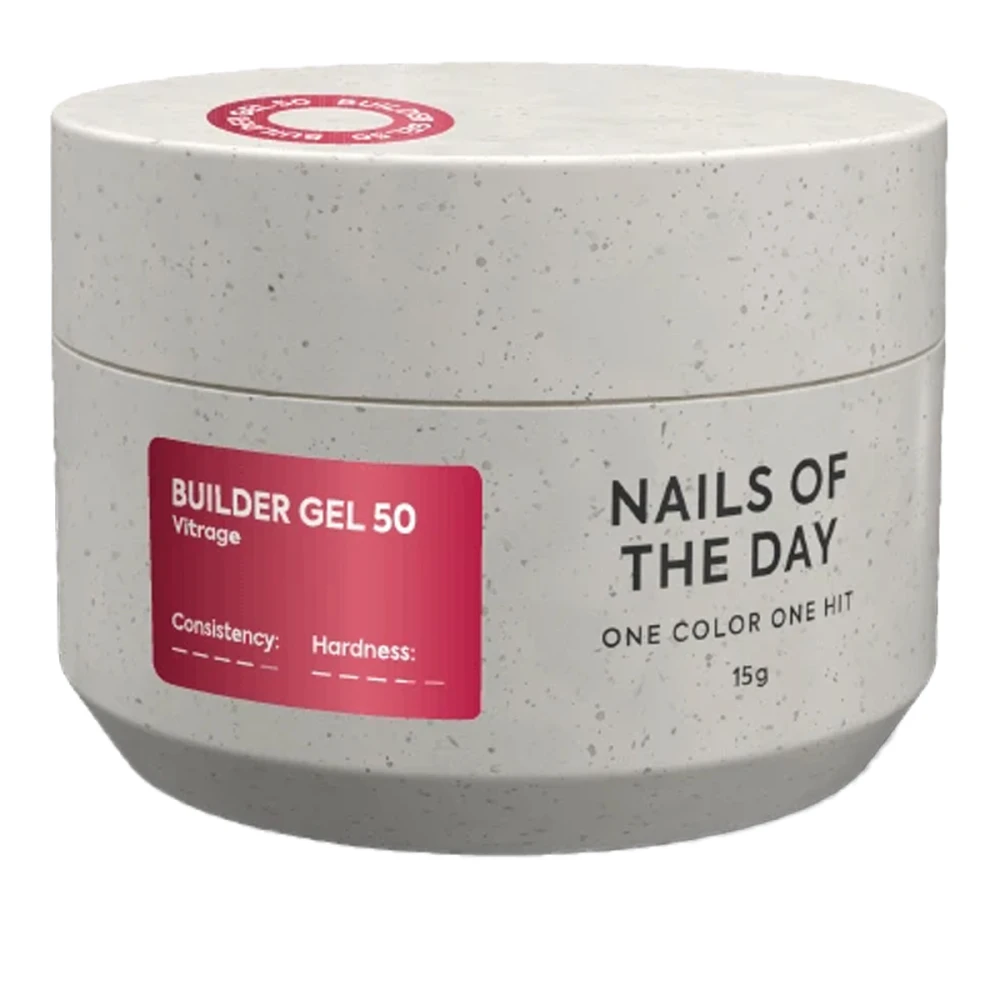 Гель Builder gel NailSofTheDay (50 Красный)
