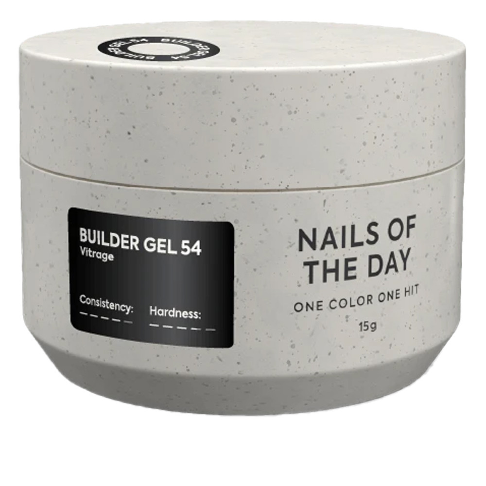 Гель Builder gel NailSofTheDay (54 Черный)
