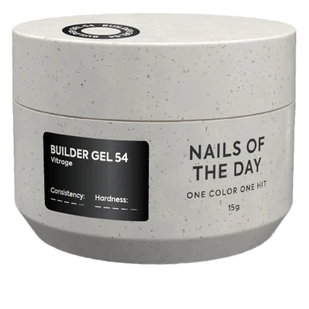 Гель Builder gel NailSofTheDay (54 Чорний)
