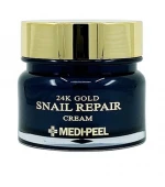 Крем антивозрастной с экстрактом слизи улитки Medipeel 24K Gold Snail Repair Cream (24K Gold Snail Repair Cream 50 мл)