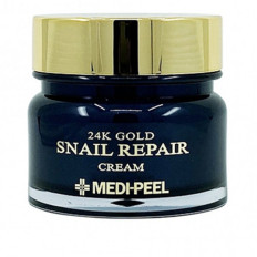 Крем антивіковий з екстрактом слизу равлика Medipeel 24K Gold Snail Repair Cream  (24K Gold Snail Repair Cream 50 мл)