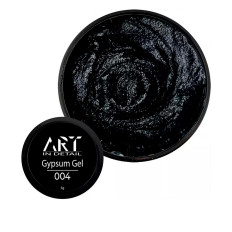 Гель для дизайна ногтей Gypsum Gel 5 мл (004 Black)
