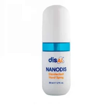 Спрей дезинфікуючий для рук Elan (disAL NANODIS з эфектом зволоження міні 50 мл)